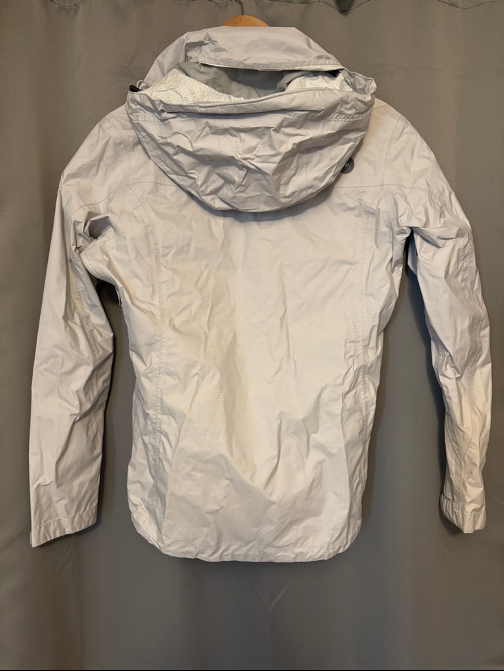 Marmot Women's Light Gray Waterproof Ski Shell Jacket - Picture 4 of 5